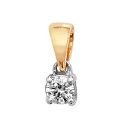 Diamond Pendant in 18K Gold