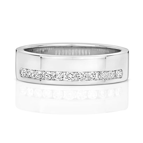 Diamond Ring in 9K White Gold