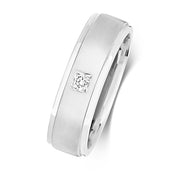 Diamond Ring in 9K White Gold