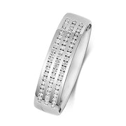 Diamond Ring in 9K White Gold