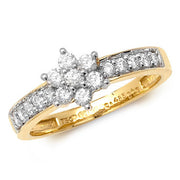 Diamond Ring in 18K Gold