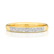 Diamond Ring in 9K Yellow Gold