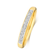 Diamond Ring in 9K Yellow Gold