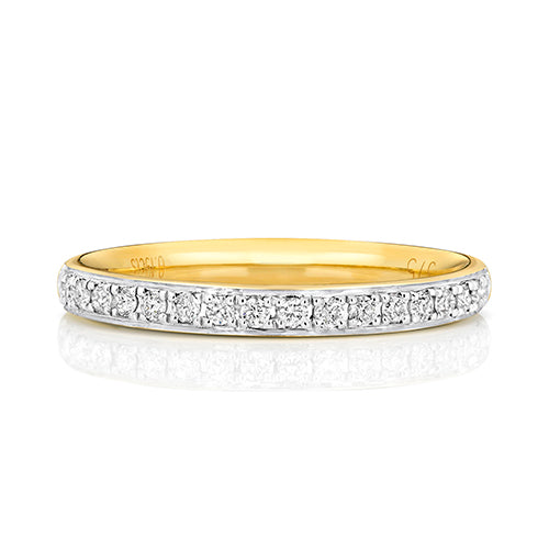 Diamond Ring in 9K Yellow Gold