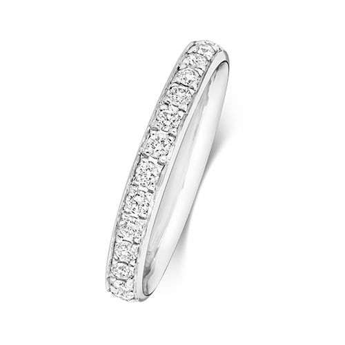 Diamond Ring in 9K White Gold