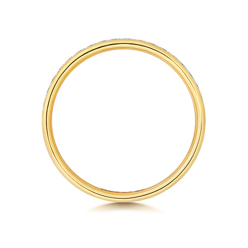 Diamond Ring in 9K Yellow Gold