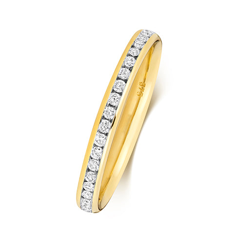 Diamond Ring in 9K Yellow Gold