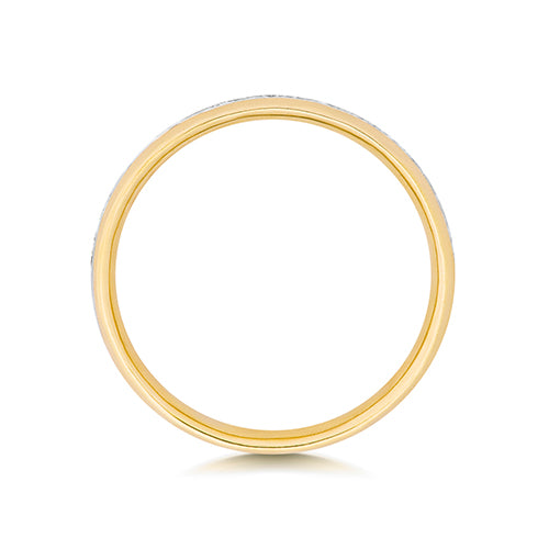 Diamond Ring in 9K Yellow Gold