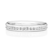 Diamond Ring in 9K White Gold