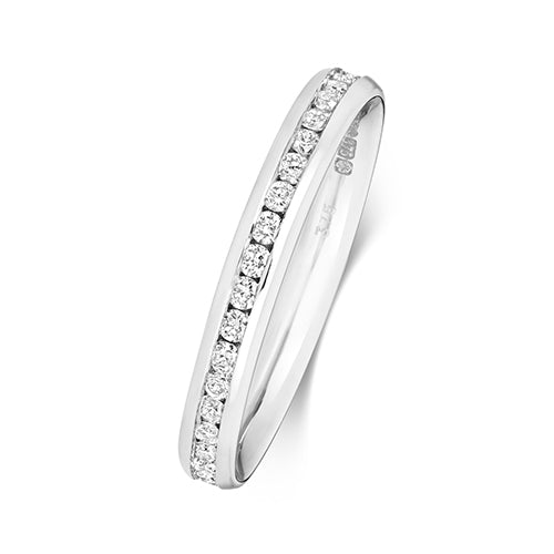 Diamond Ring in 9K White Gold