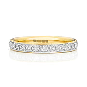 Diamond Ring in 9K Yellow Gold