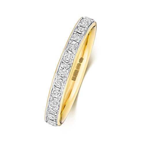 Diamond Ring in 9K Yellow Gold