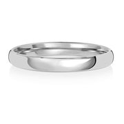 Platinum Wedding Ring Slight Court 2.5mm