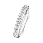 18K Gold Diamond Half Eternity Ring