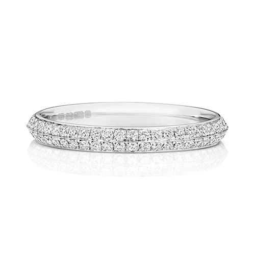 18K Gold Diamond Full Eternity Ring