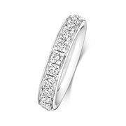 18K Gold Diamond Eternity Wedding Band